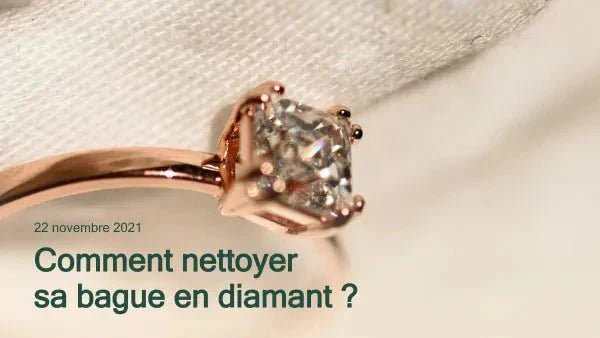 Comment nettoyer sa bague en diamant