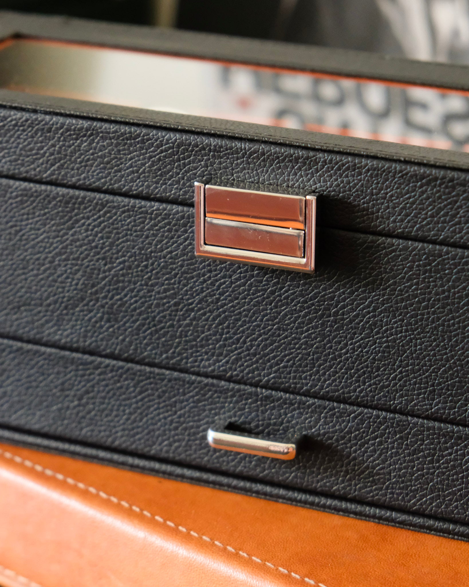 Jean watch box 5 slots + drawer