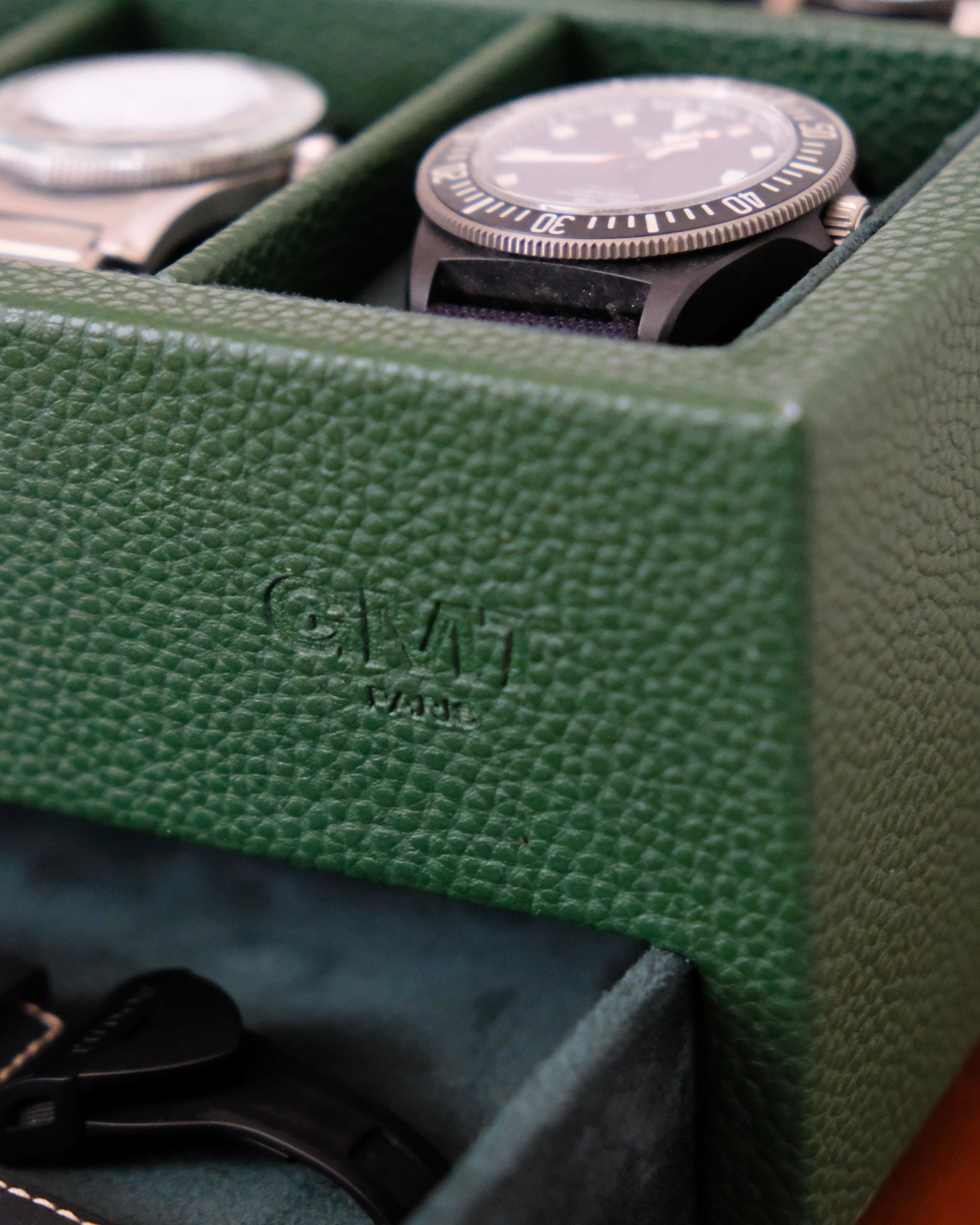 Jean watch box 10 slots + drawer