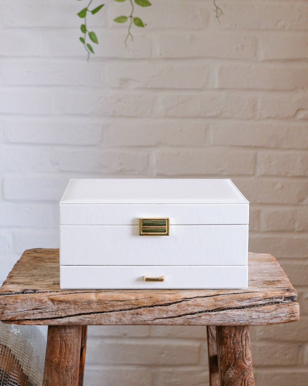 Denise PU leather jewelry box