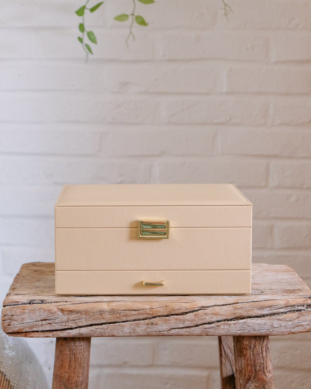 Denise PU leather jewelry box