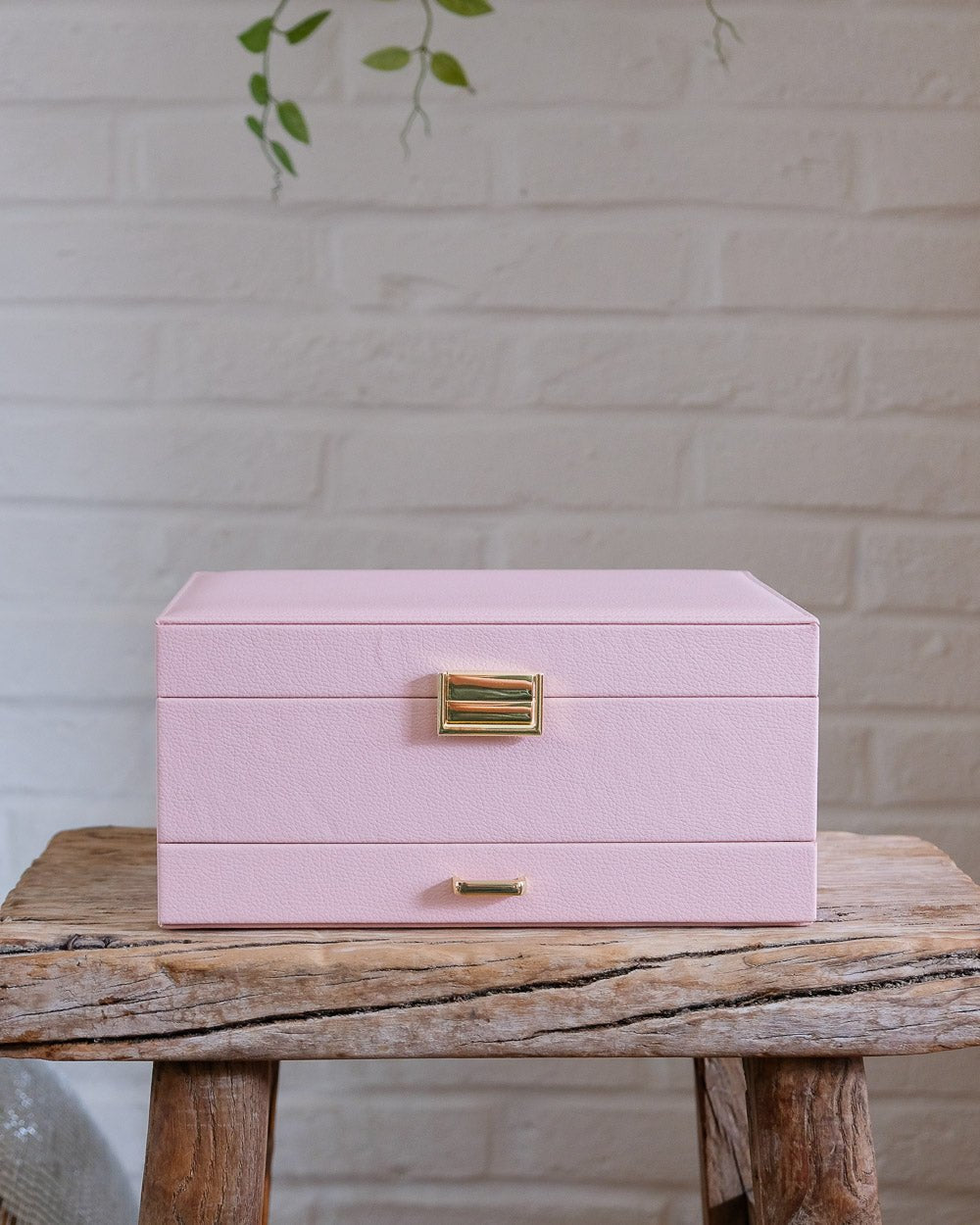 Denise PU leather jewelry box