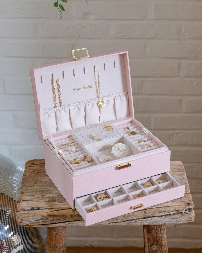 Denise Schmuckschatulle aus PU-Leder