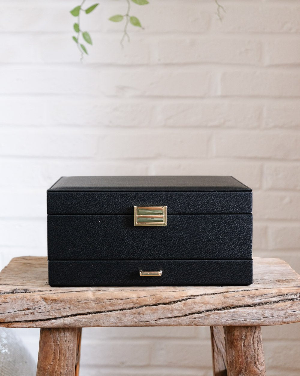 Denise PU leather jewelry box