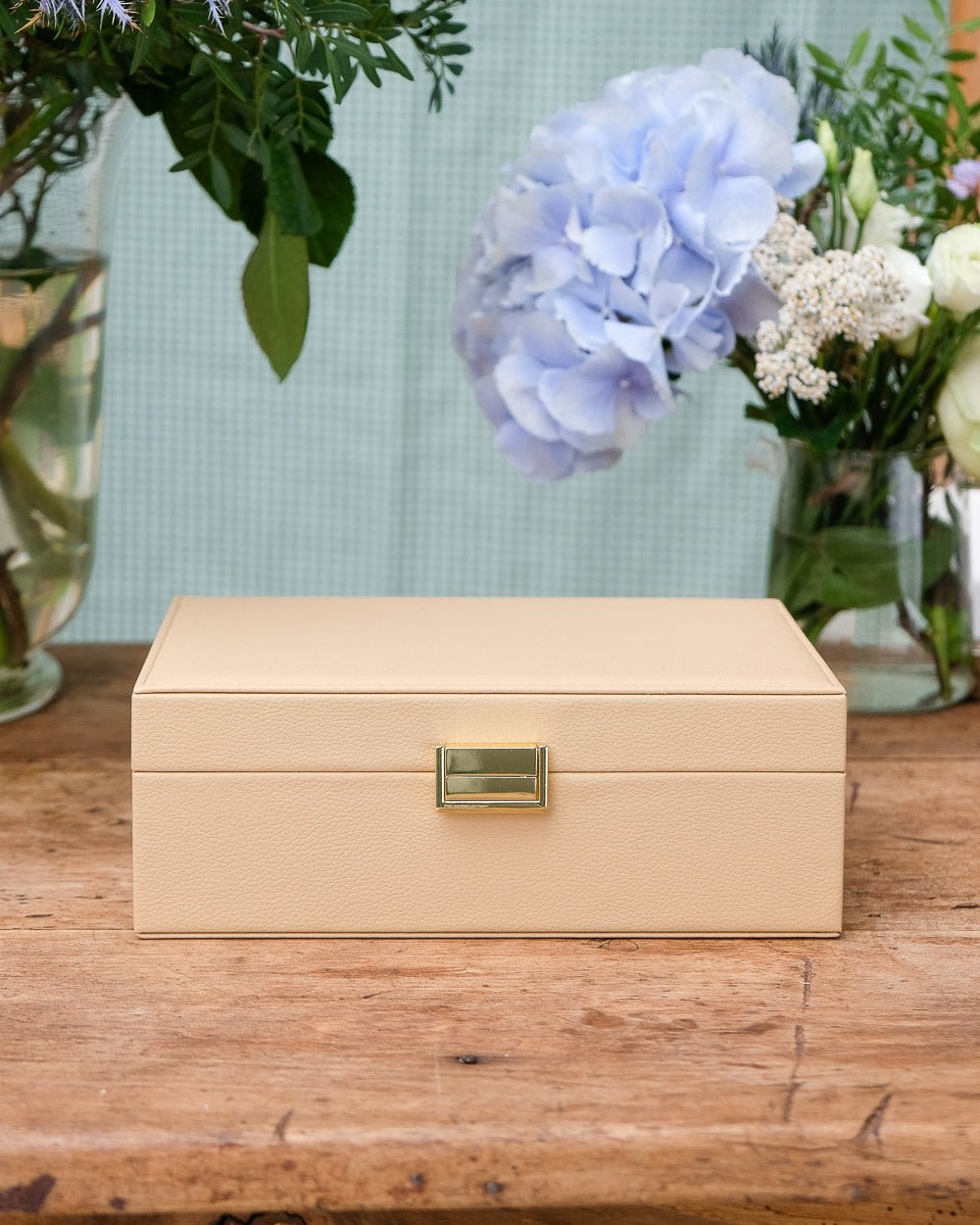 Louise PU leather jewelry box