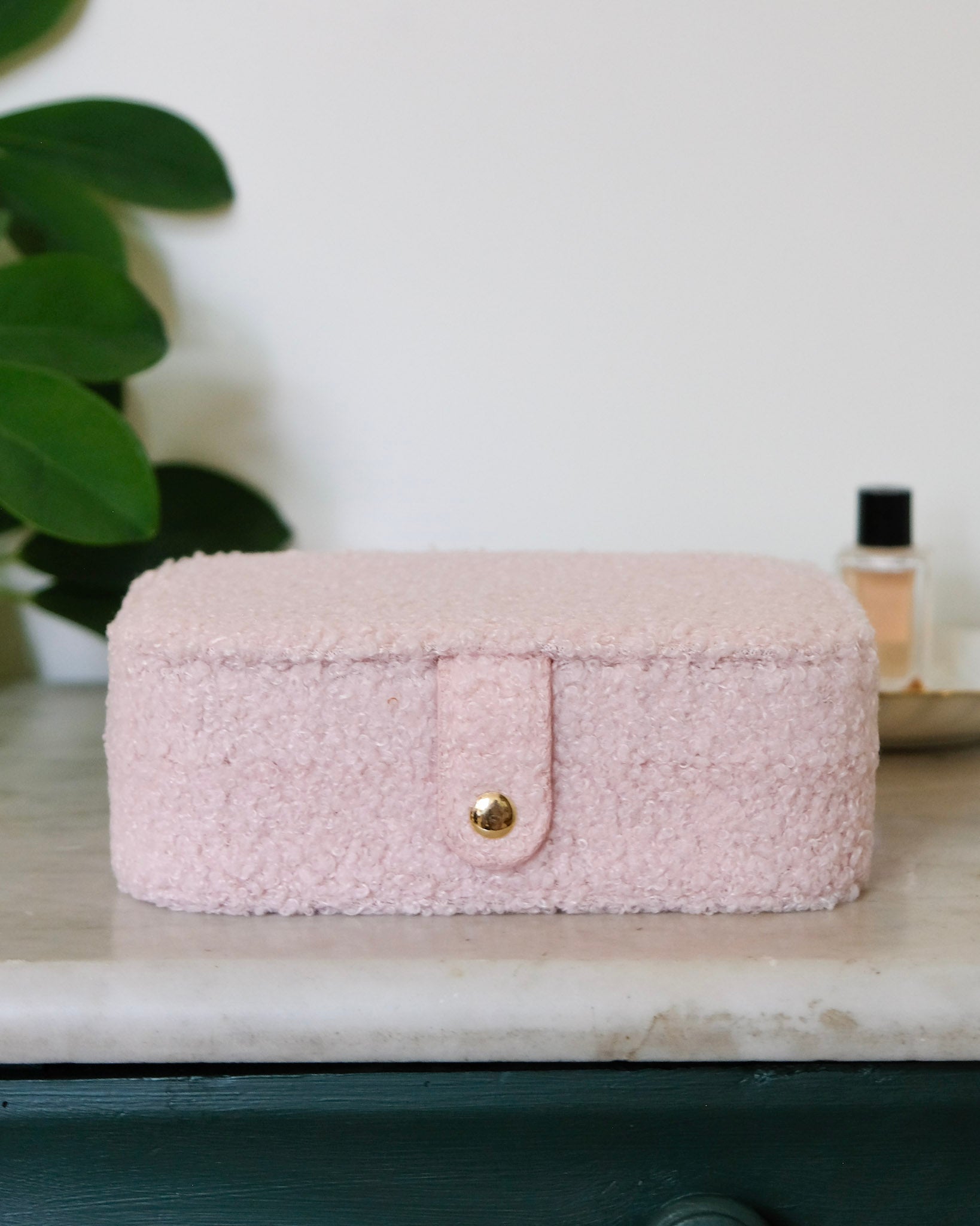 Brigitte Reiseschmuckkästchen aus Schaffell