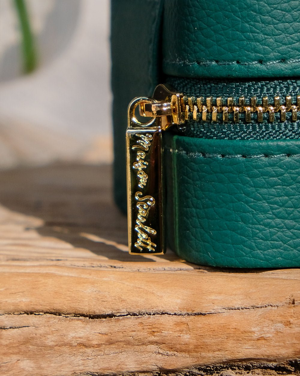 Corinne PU leather travel jewelry box