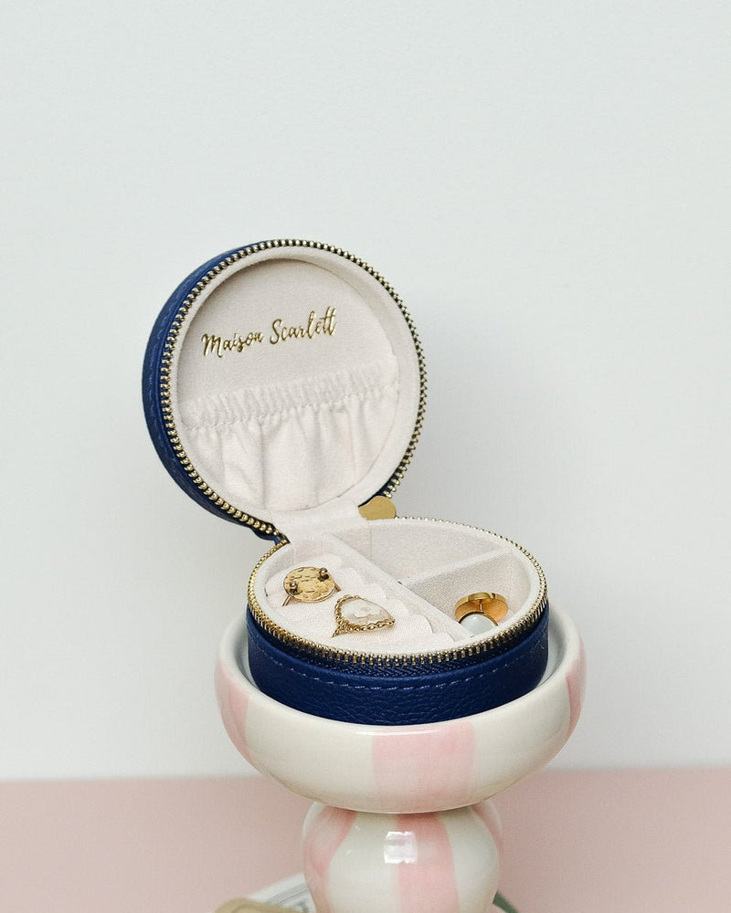 Yvonne Reise-Schmuckschatulle aus PU-Leder