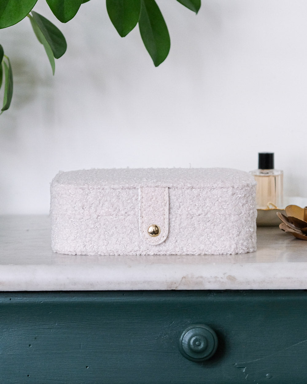 Brigitte Reiseschmuckkästchen aus Schaffell