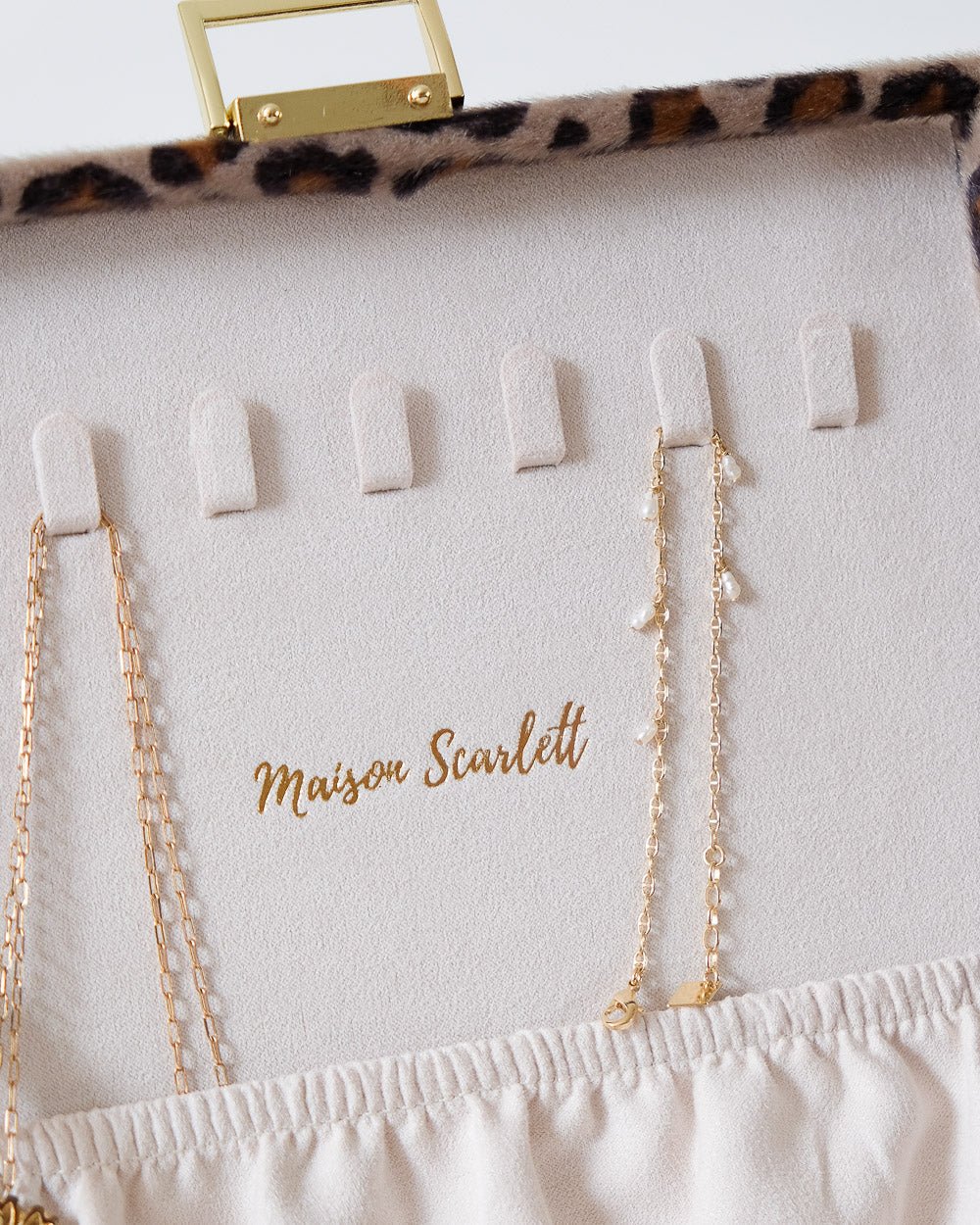 Anne leopard jewelry box