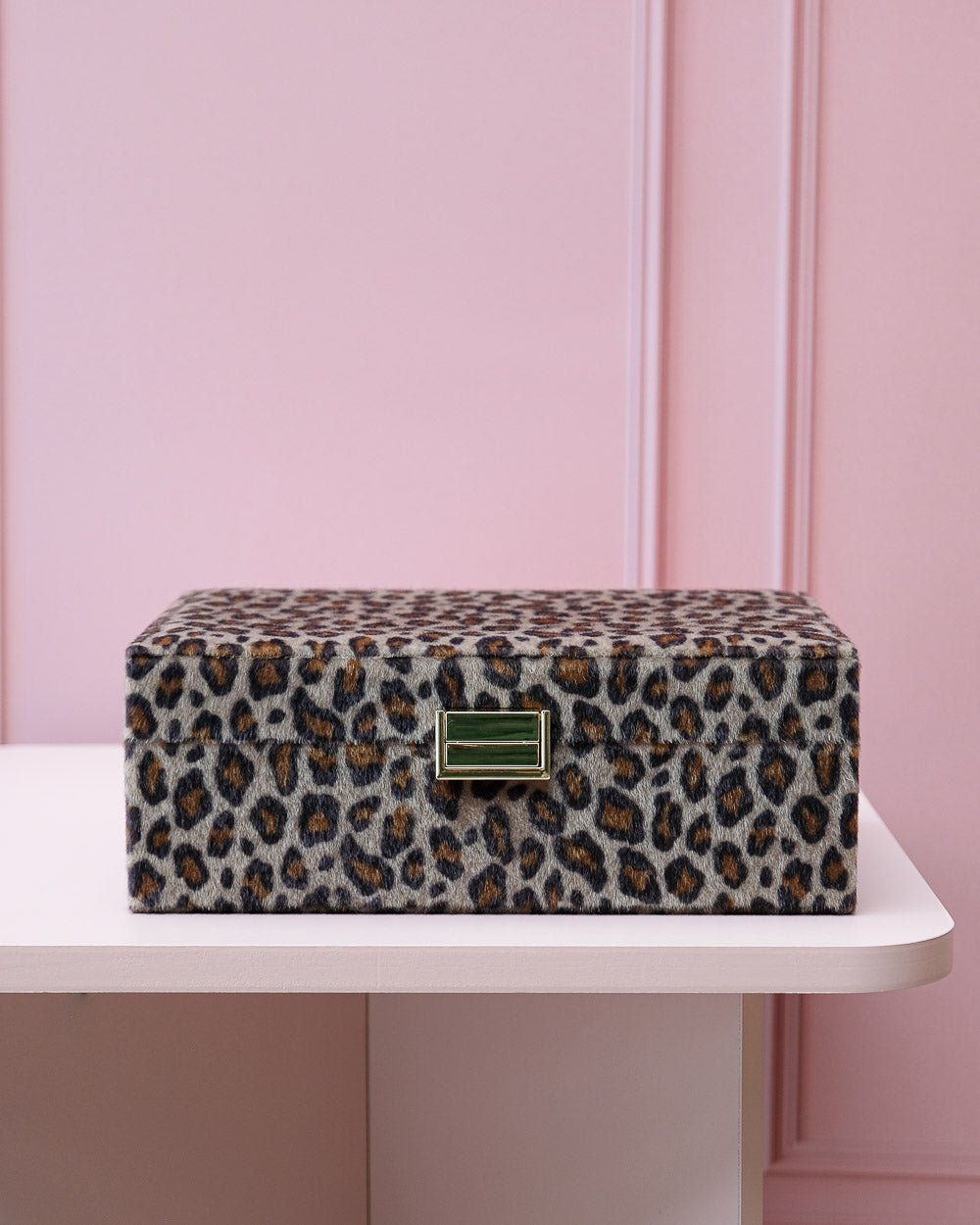 Louise leopard jewelry box
