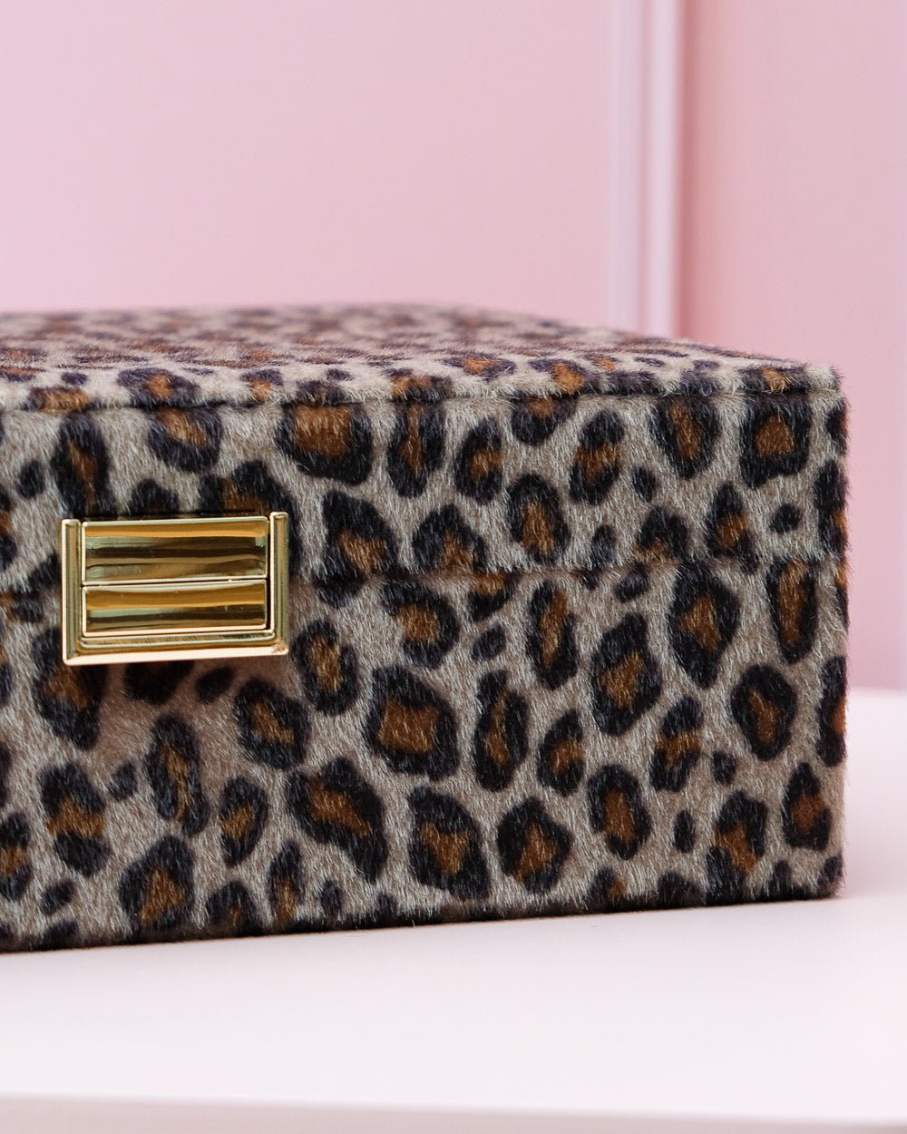 Louise leopard jewelry box