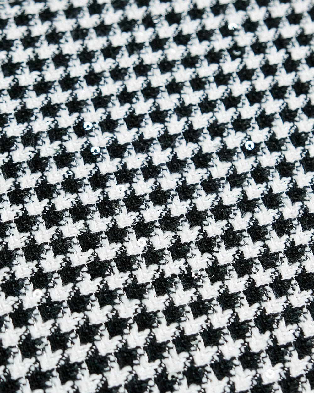 Yvonne houndstooth travel jewelry box