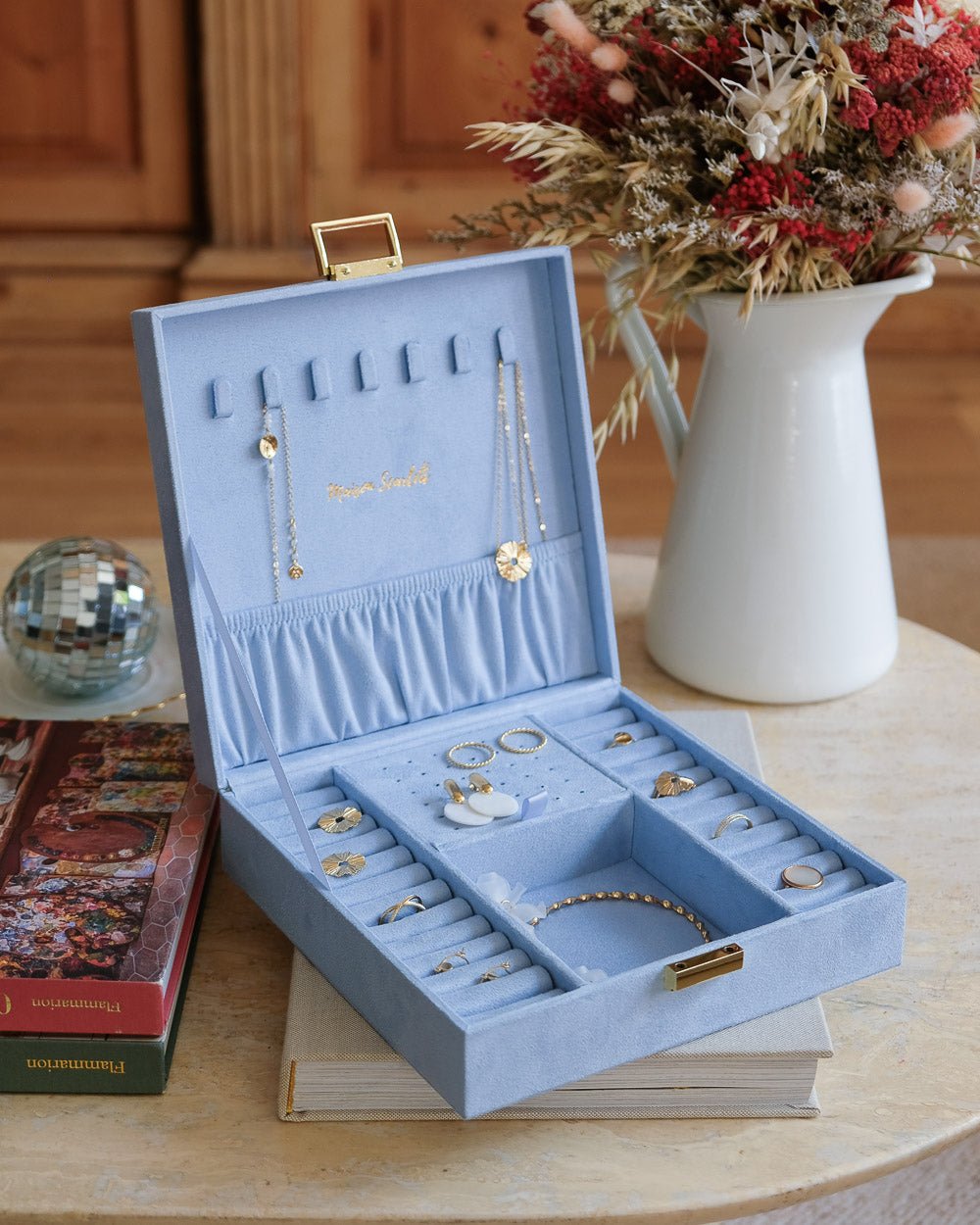 Anne velvet jewelry box