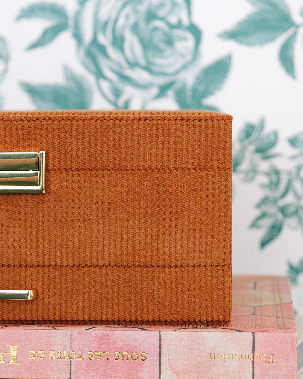 Denise corduroy jewelry box