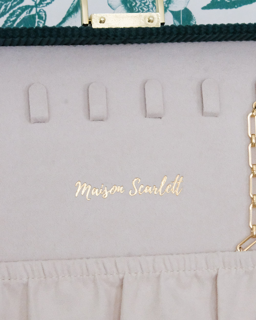 Denise corduroy jewelry box