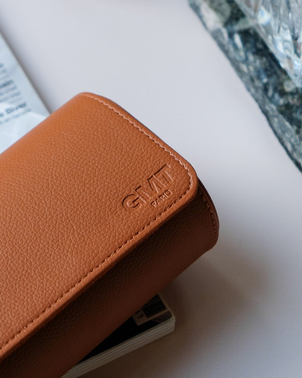 James 3 slots travel watch box