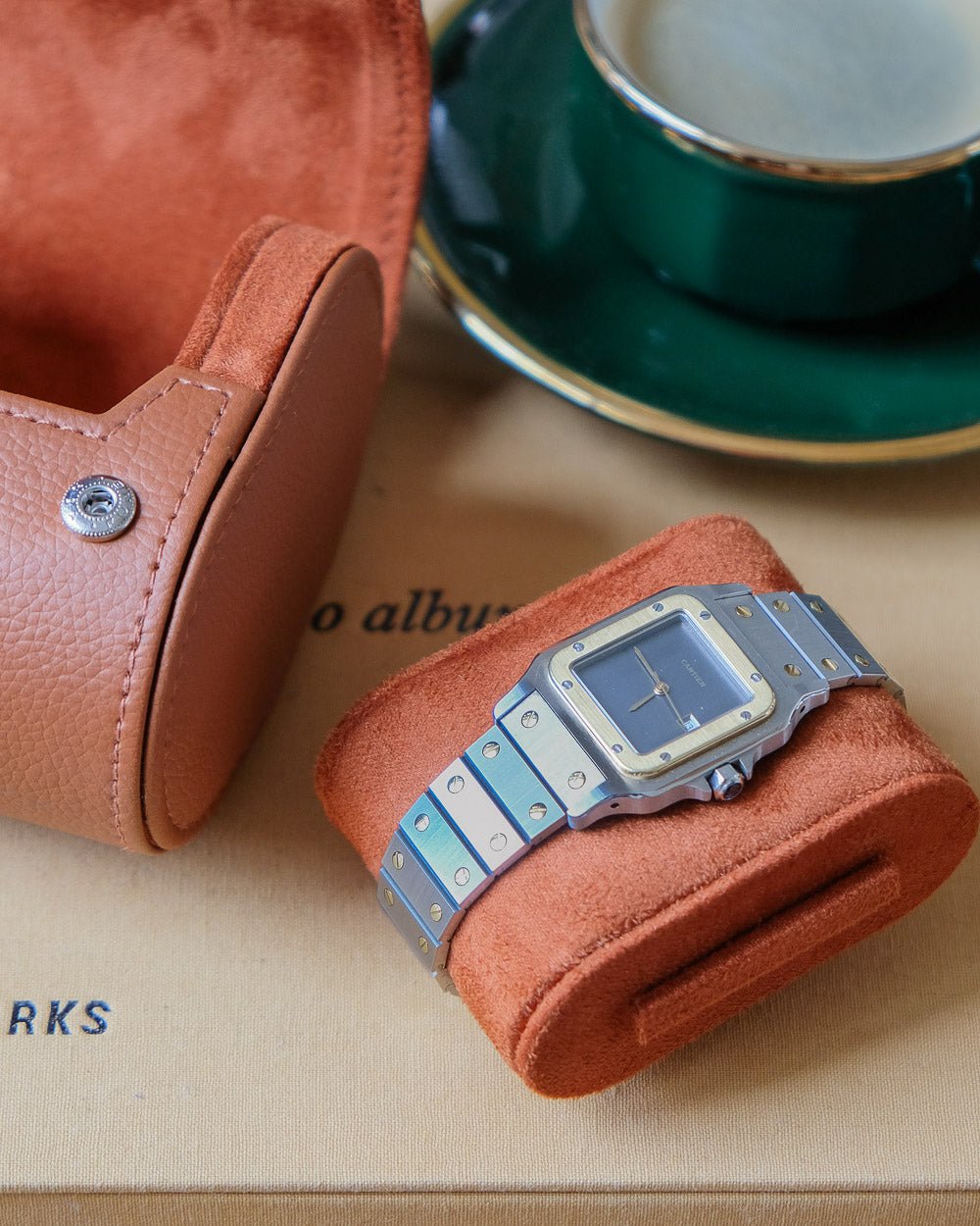 James 2 slots travel watch box