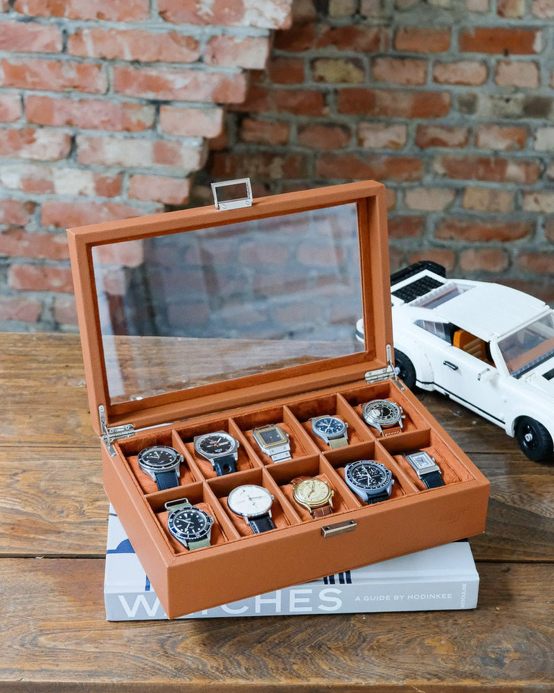 Jean 10 slots travel watch box