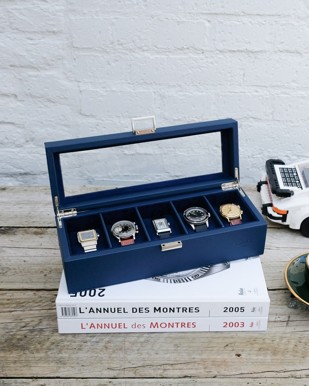 Jean 5 slots travel watch box