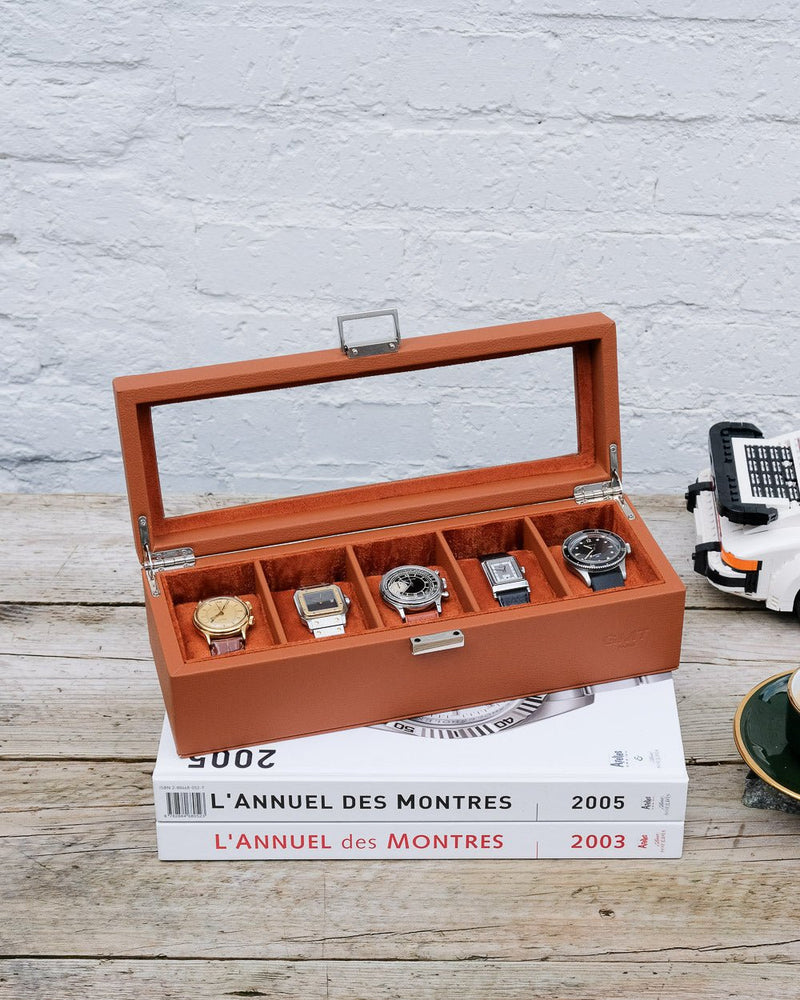 Jean Uhrenbox mit 5 Fächern