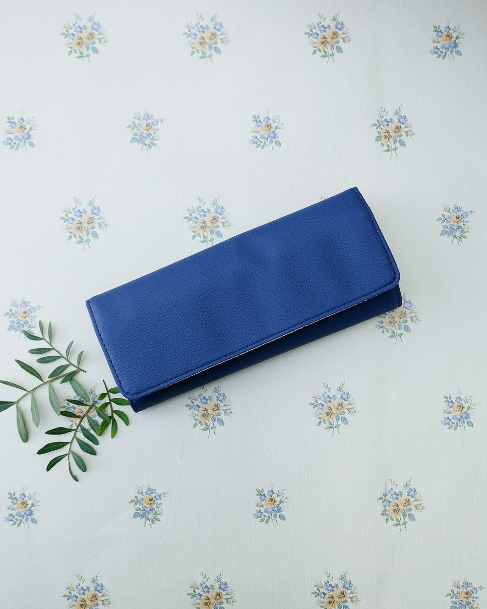 Catherine PU leather travel jewelry pouch