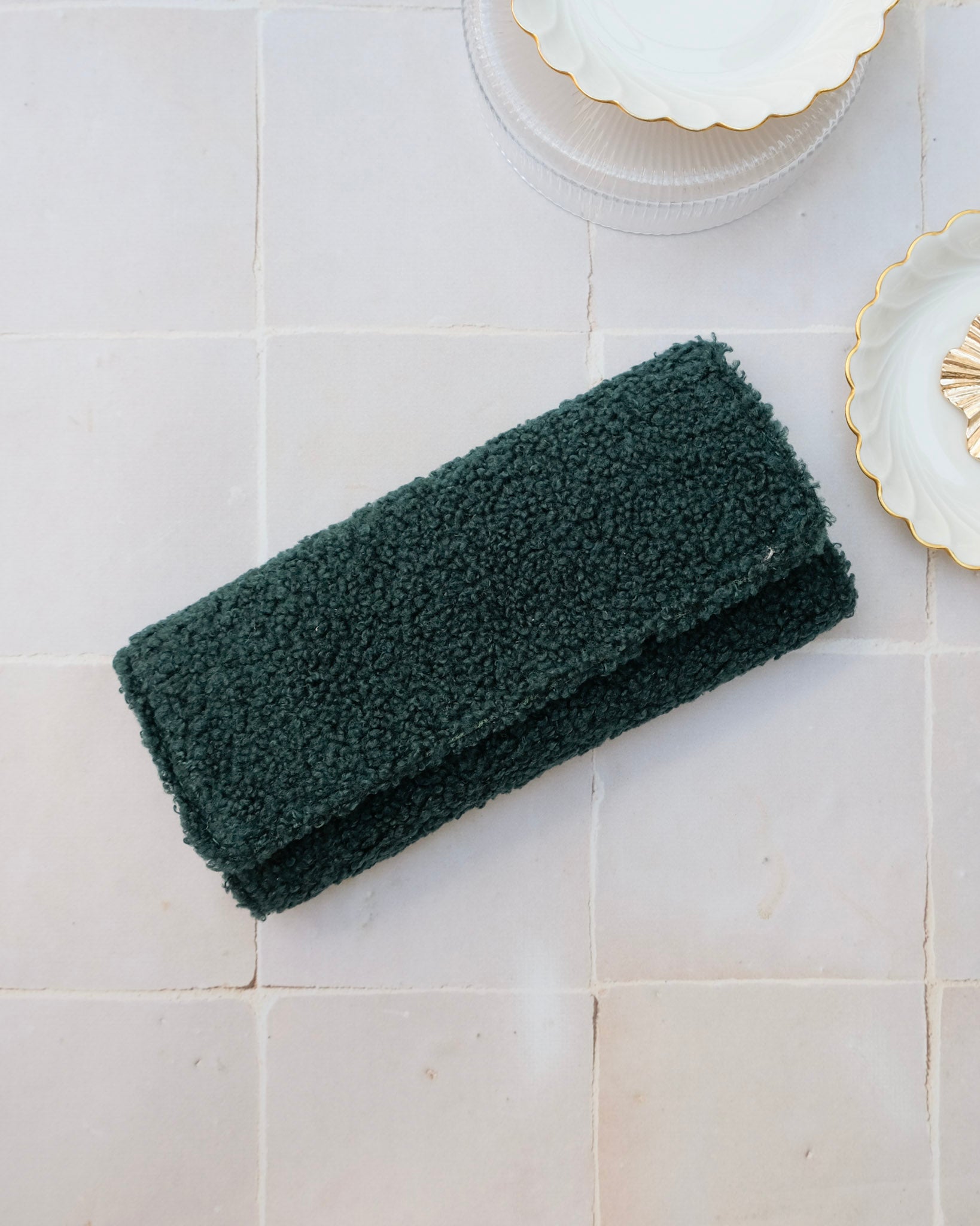 Pochette à bijoux Catherine en moumoute