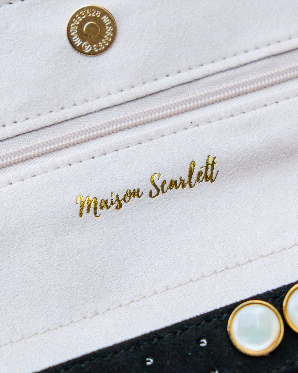 Catherine velvet travel jewelry pouch