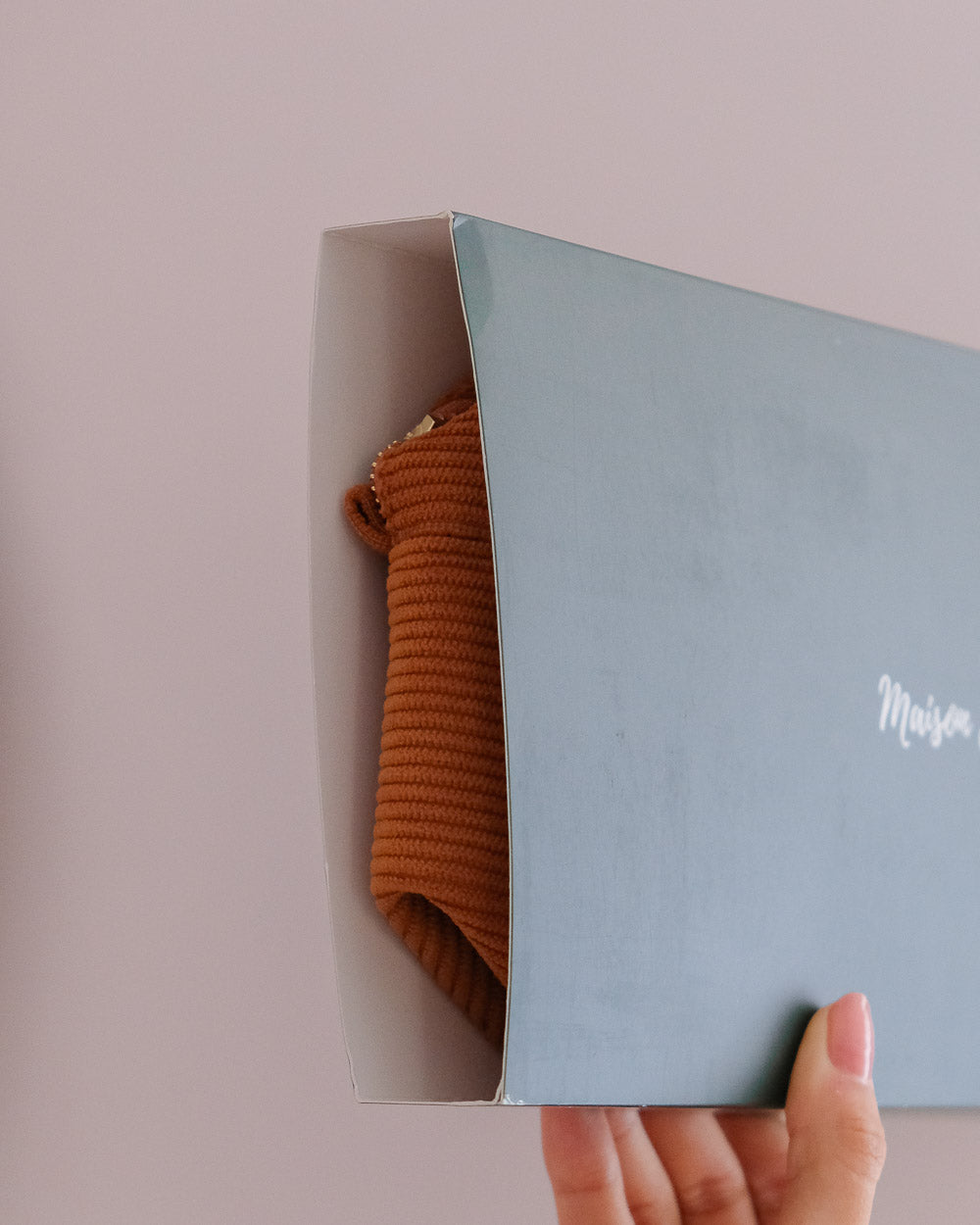 Charlotte corduroy toiletry bag