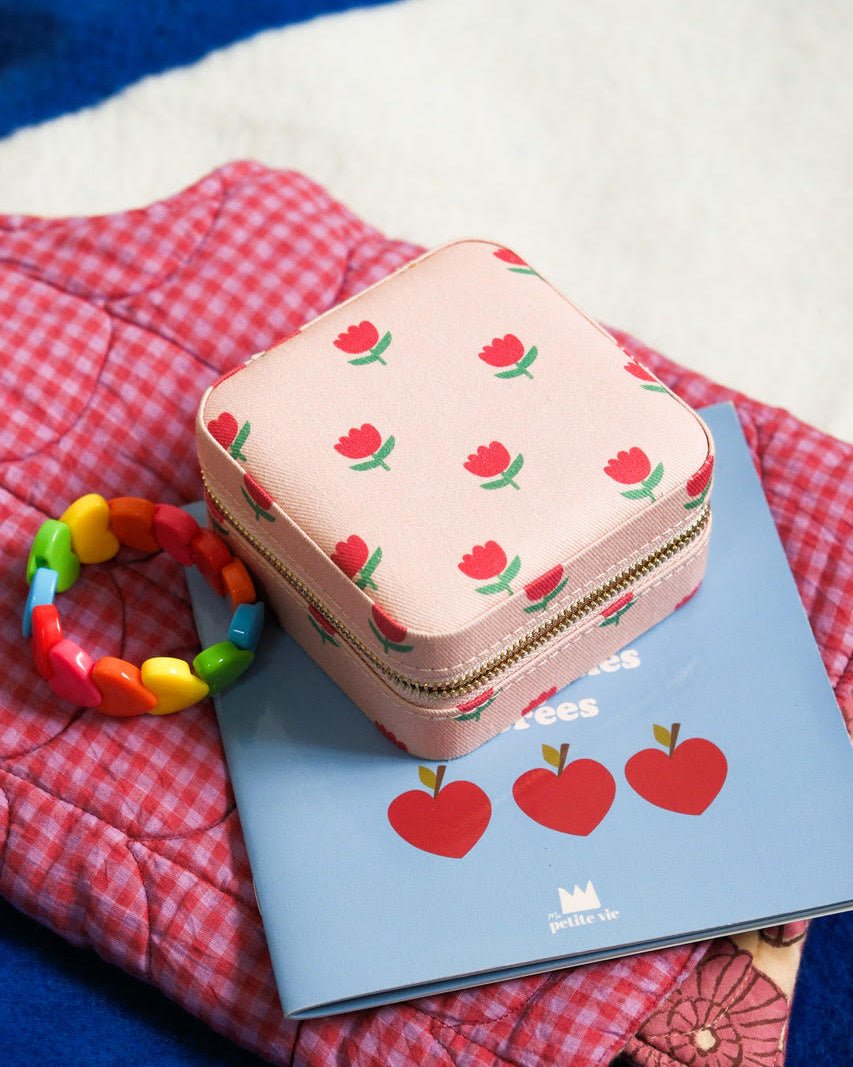 boite à bijou à motif fleur