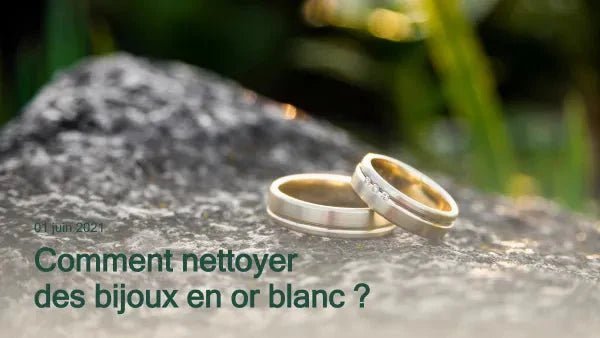 Comment nettoyer des bijoux en or blanc