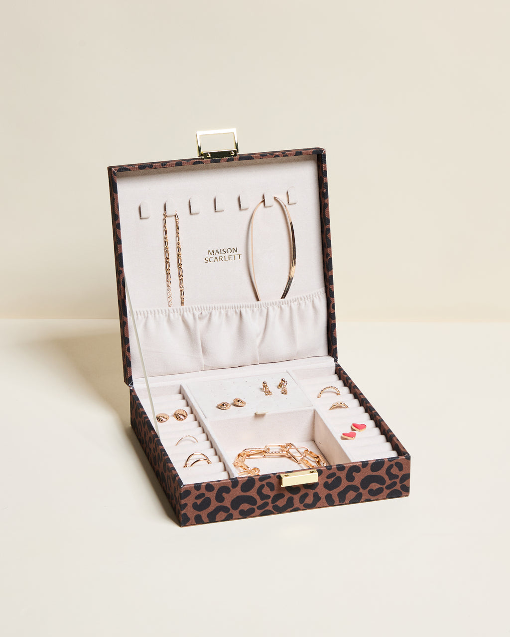 Boîte à bijoux Anne Léopard