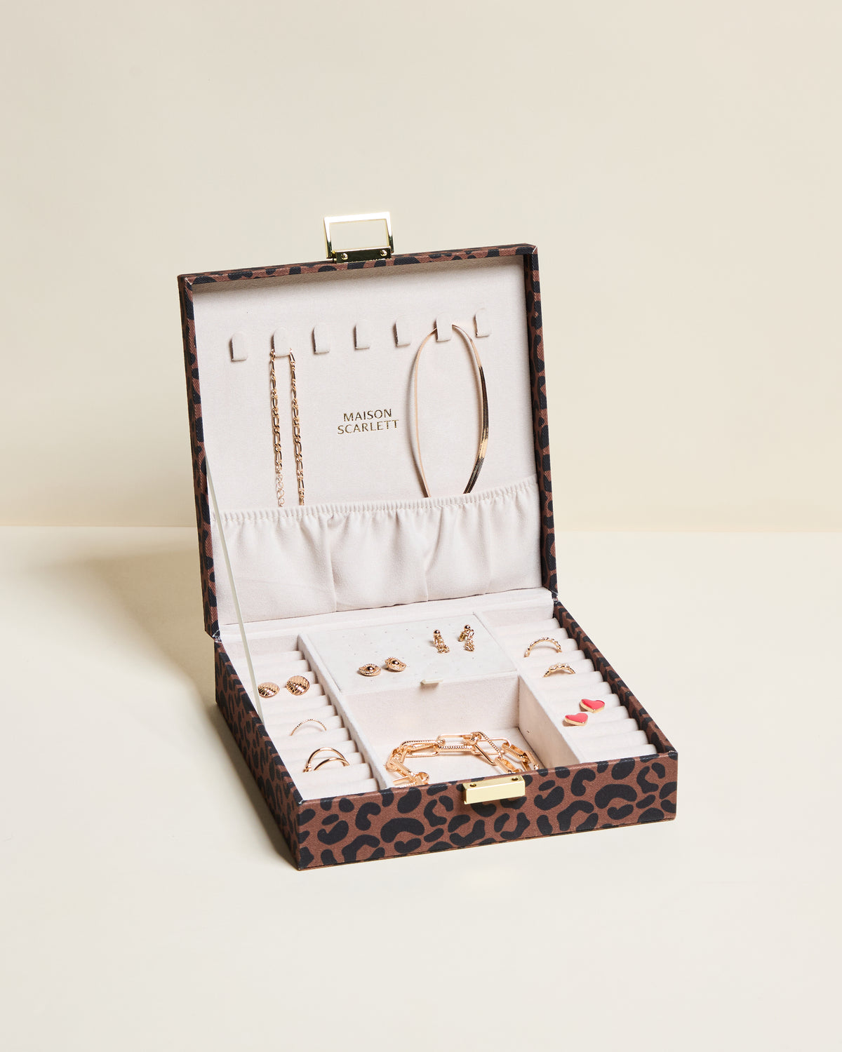 Boîte à bijoux Anne Léopard