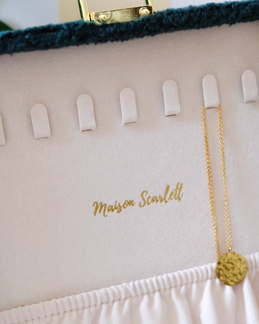 Boîte à bijoux Anne en moumoute