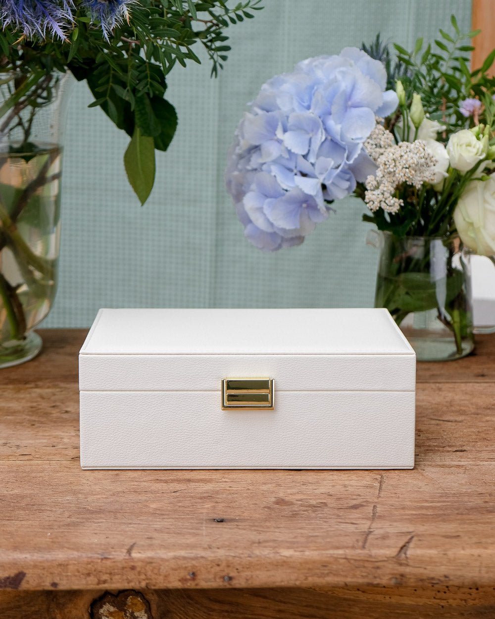 Louise leather jewelry box