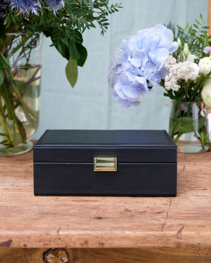 Louise leather jewelry box