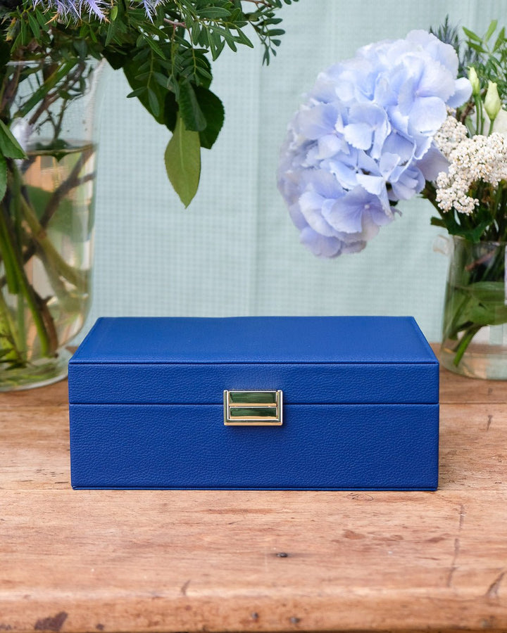 Louise leather jewelry box