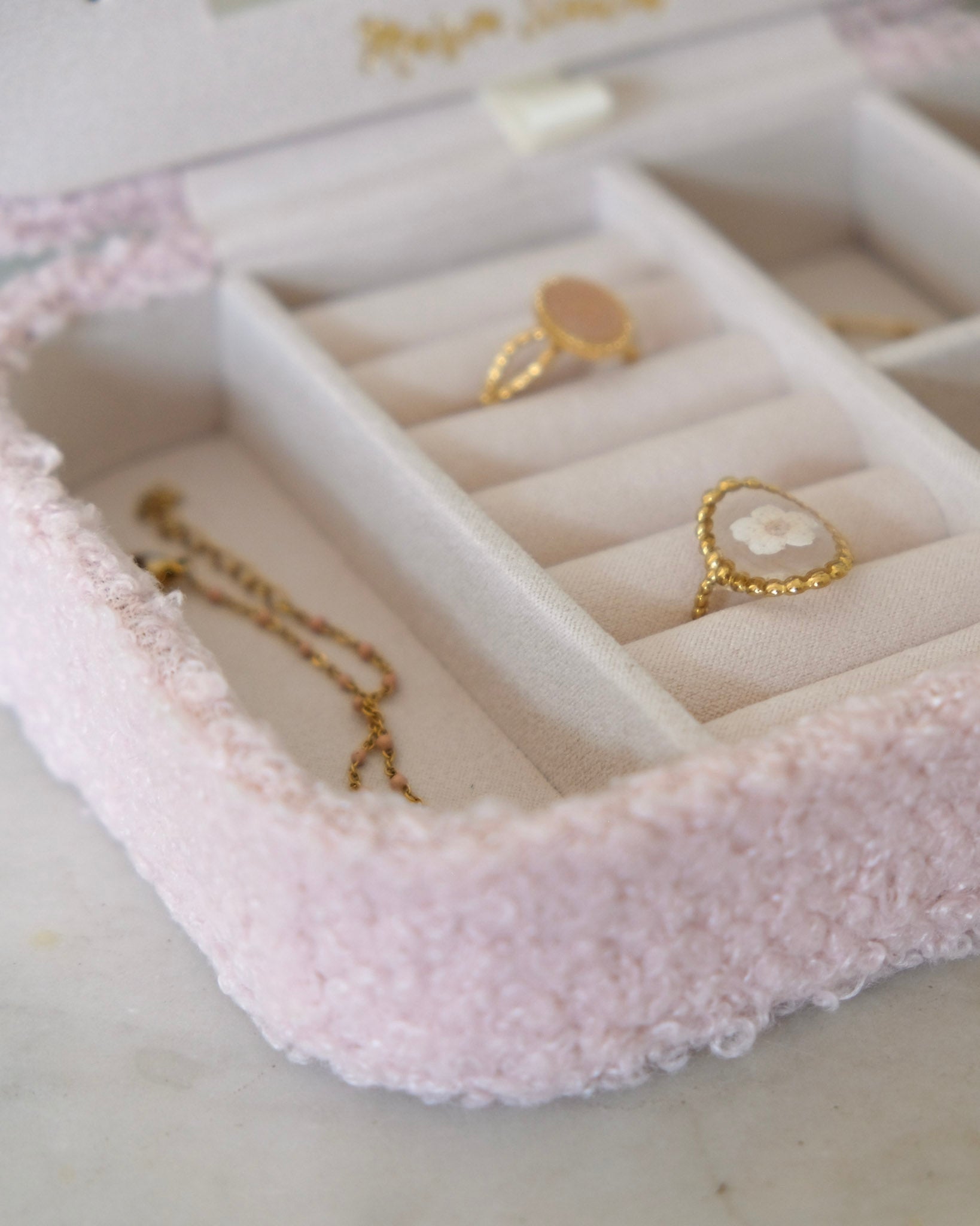 Brigitte teddy travel jewelry box