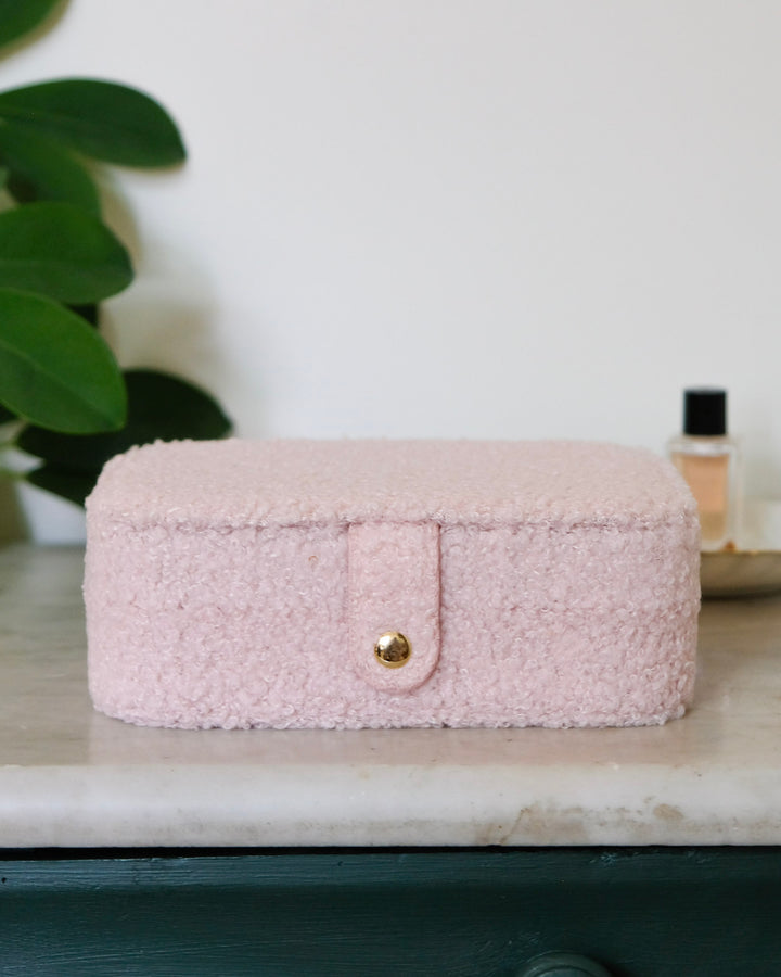 Brigitte Reiseschmuckkästchen aus Schaffell