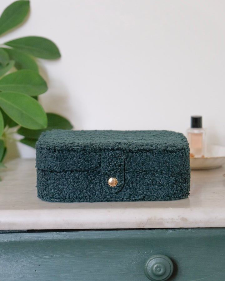 Brigitte Reiseschmuckkästchen aus Schaffell