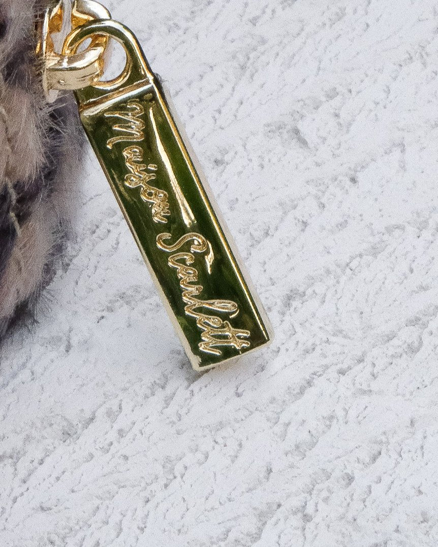 Marie leopard mini travel jewelry box