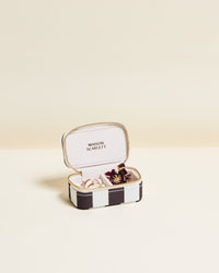 Mini boîte à bijoux de voyage Marie Rayures