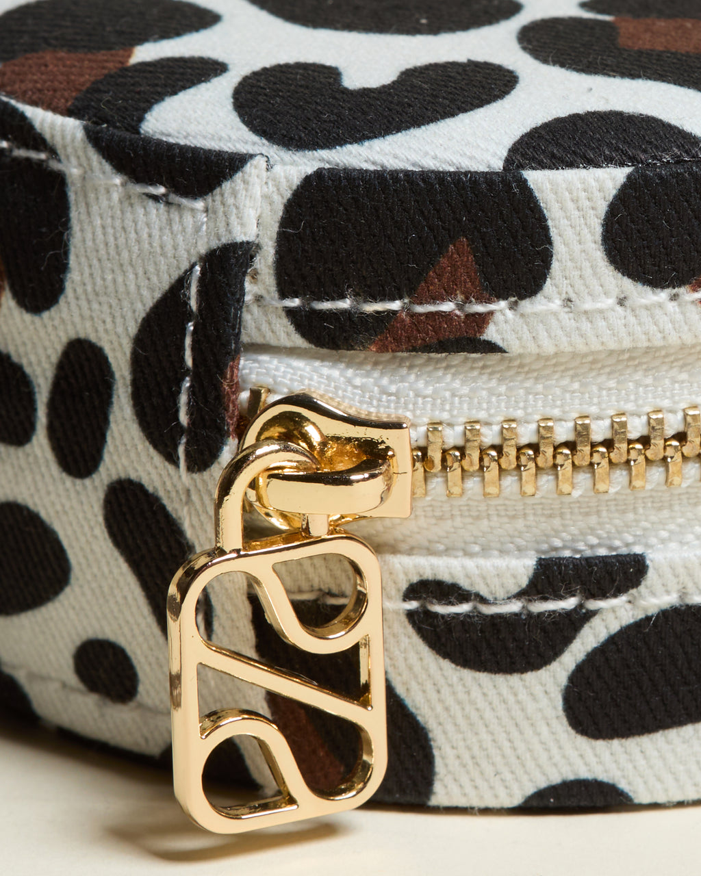 Boîte à bijoux de voyage Yvonne Léopard