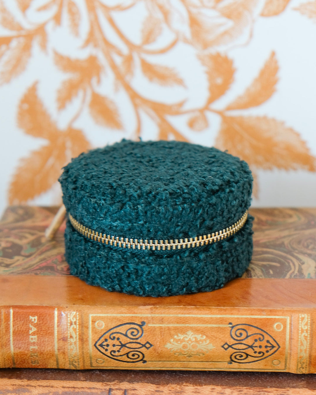 Boîte à bijoux de voyage Yvonne en moumoute