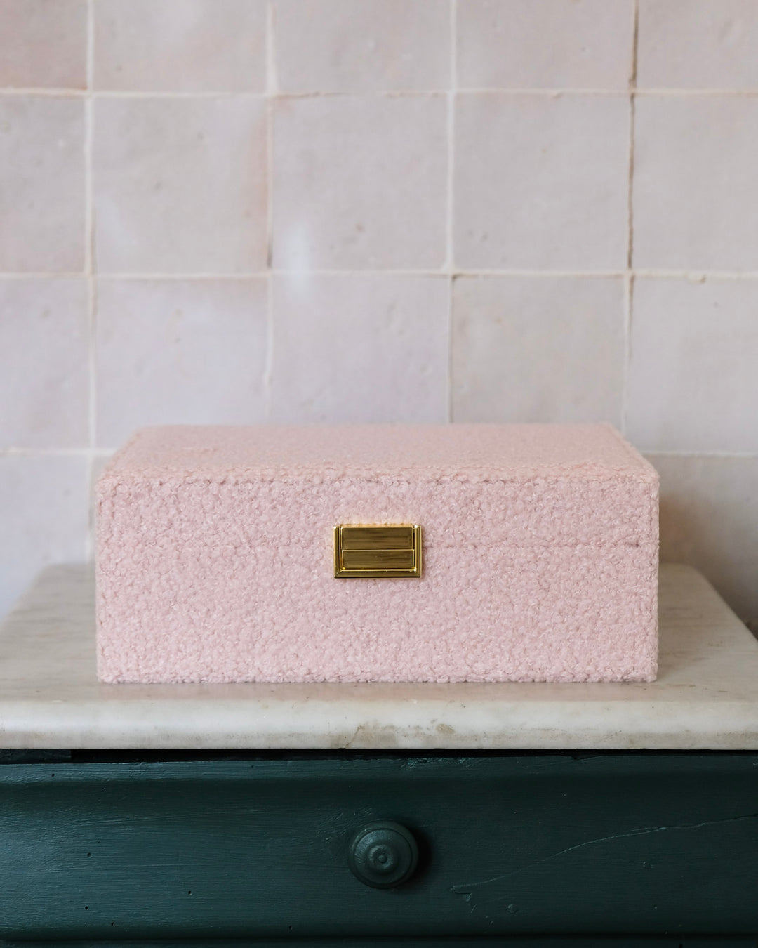 Boîte à bijoux Louise en moumoute