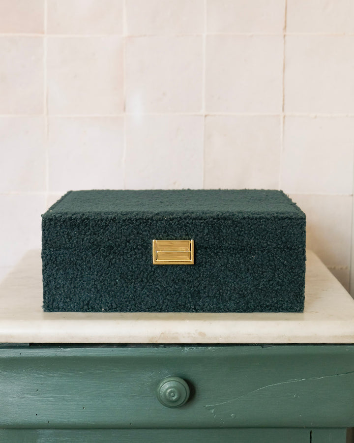 Boîte à bijoux Louise en moumoute