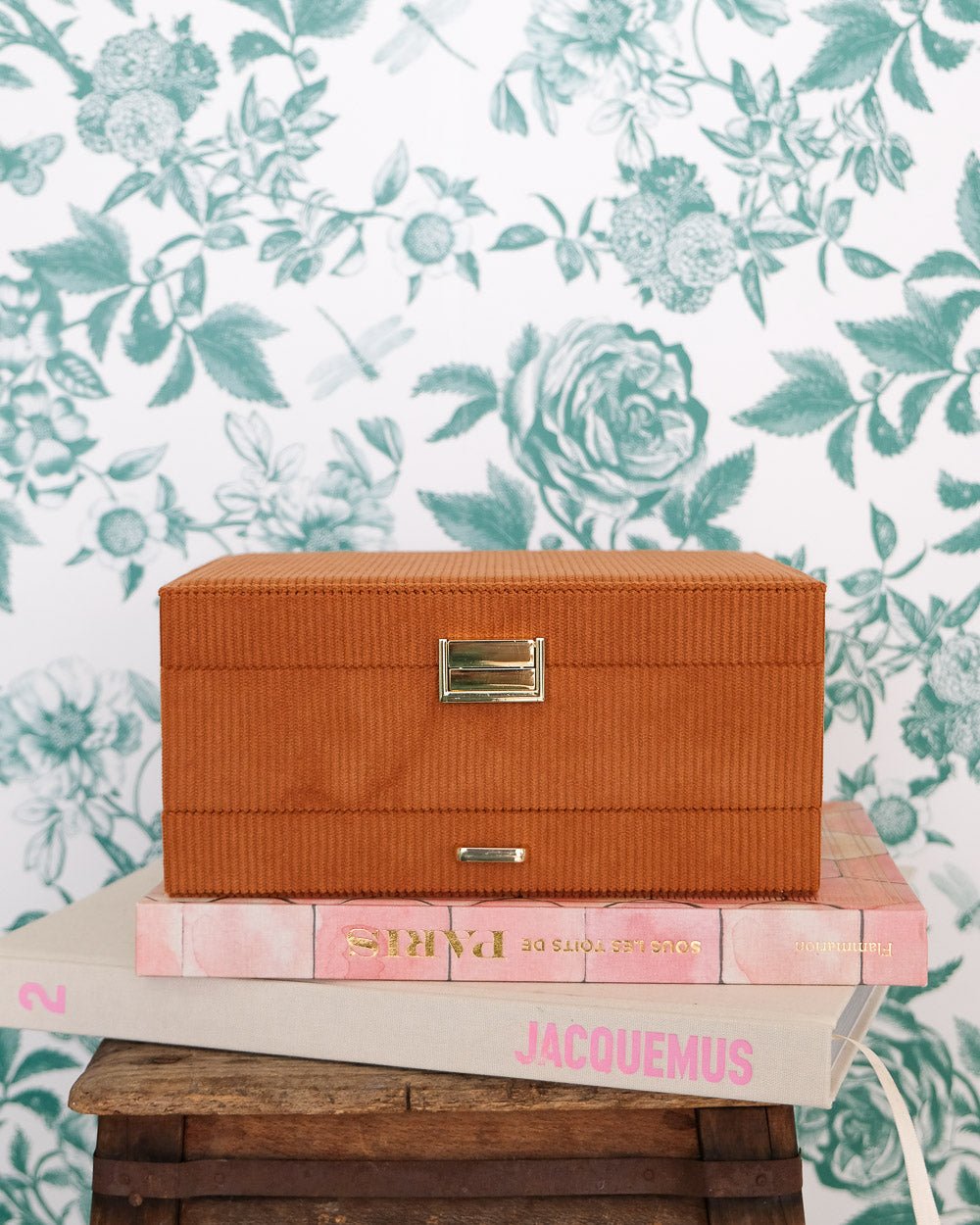 Denise corduroy jewelry box