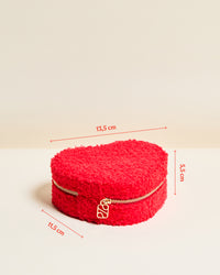Boîte à bijoux cœur Céleste Amour Amour