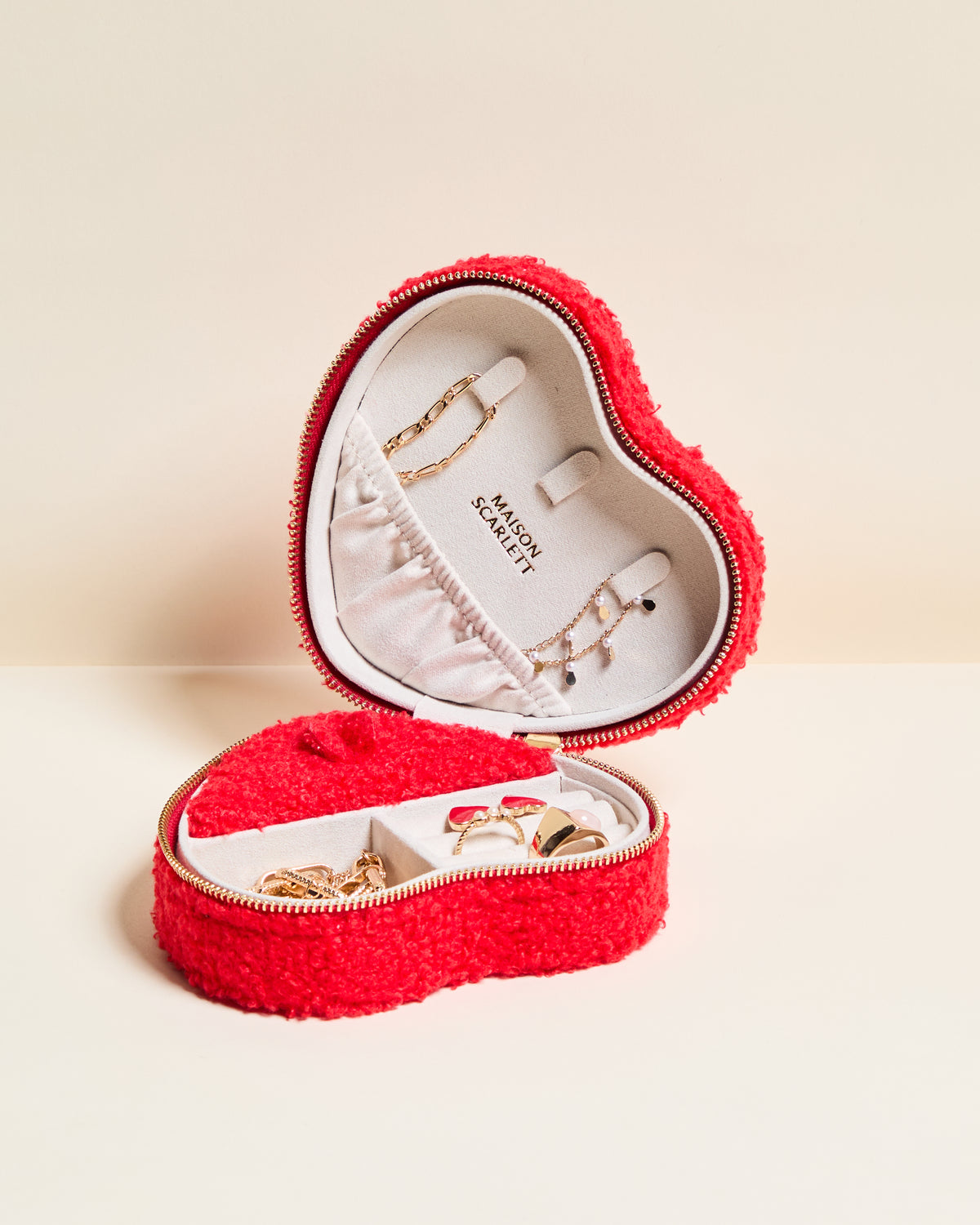 Boîte à bijoux cœur Céleste Amour Amour