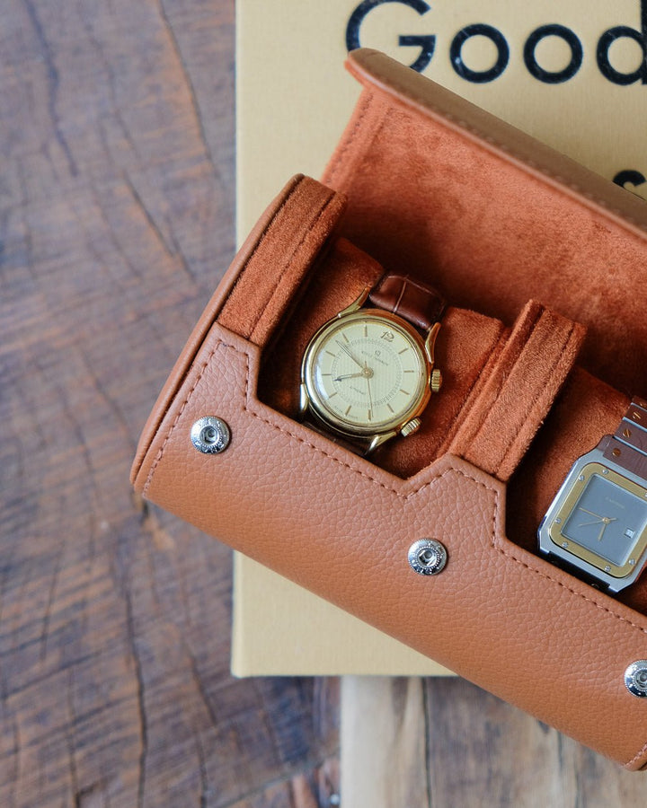 James 2 Slot Travel Watch Box